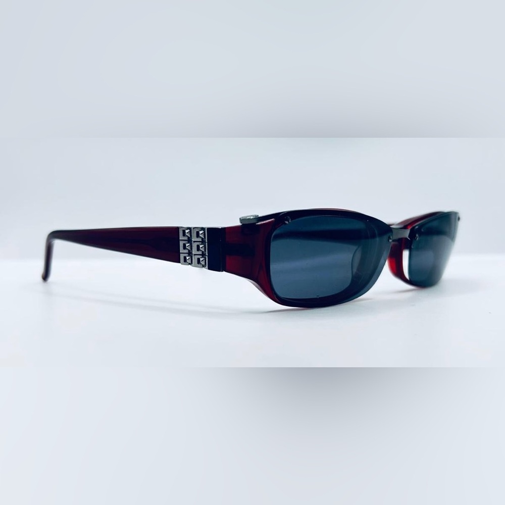 MDX S3203 Red Oval Sunglasses Frames Only